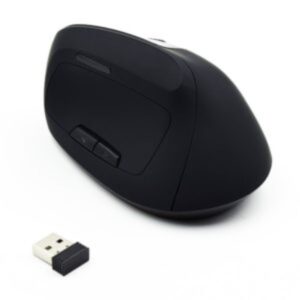 Rato Ewent Wireless Ergonomic Preto