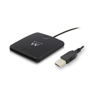Leitor Cartão Cidadão Ewent EW1052 USB 2.0 Preto
