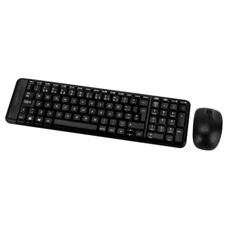 Combo Logitech MK220 Teclado e Rato Wireless