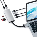 Hub Satechi USB-C Dual Multimedia Prateado