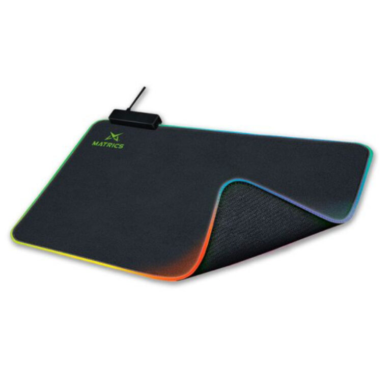 Tapete Rato Gaming Matrics L MPR45 RGB Preto