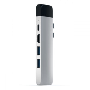 HUB Satechi Type-C Pro Ethernet 4K HDMI Prateado