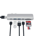 HUB Satechi Type-C Pro Hub + 4K HDMI Prateado