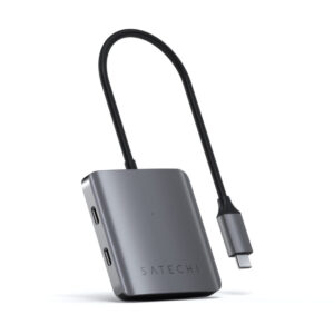 HUB USB-C Satechi 4 portas Space Gray