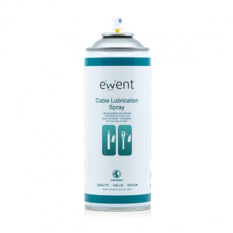 Spray Lubrificante de Cabos Ewent EW5618 400ml