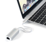 Adaptador USB-C para Gigabit Ethernet Satechi Prateado