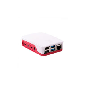 Caixa Vermelha e Branca Raspberry Pi 4