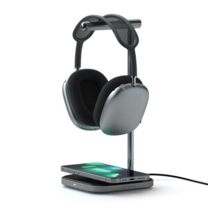 Suporte para Headphones Satechi 2-em-1 com carregamento wireless