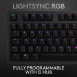 Teclado Logitech G512 Carbon Mecânico RGB GX Brown Switch PT_8