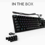 Teclado Logitech G512 Carbon Mecânico RGB GX Brown Switch PT_9