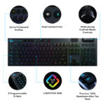 Teclado Logitech G915 Lightspeed Mecânico RGB Wireless GL Tactile Switch PT_6