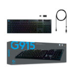 Teclado Logitech G915 Lightspeed Mecânico RGB Wireless GL Tactile Switch PT_8
