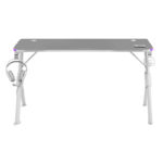 Secretária Gaming Mars Gaming MGD140RGB Branca