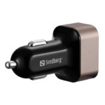 Carregador de Isqueiro Sandberg 1xQC3.0 1xUSBC 24W