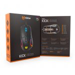 Rato Gaming Krom Kick RGB 12000DPI Preto
