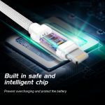 Cabo USB-C 1.2m SWISSTEN Textile Prateado_5