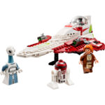 LEGO Star Wars Caça Estelar Jedi de Obi-Wan Kenobi Idades 7+ 282 Peças Item 75333_4