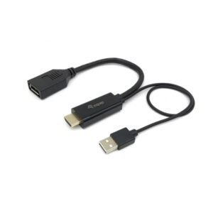 ADAPTADOR EQUIP HDMI / DISPLAYPORT M/F PRETO