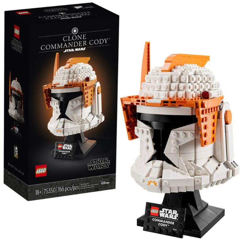 LEGO Star Wars Capacete do Comandante Clone Cody Idades 18+ 766 Peças Item 75350