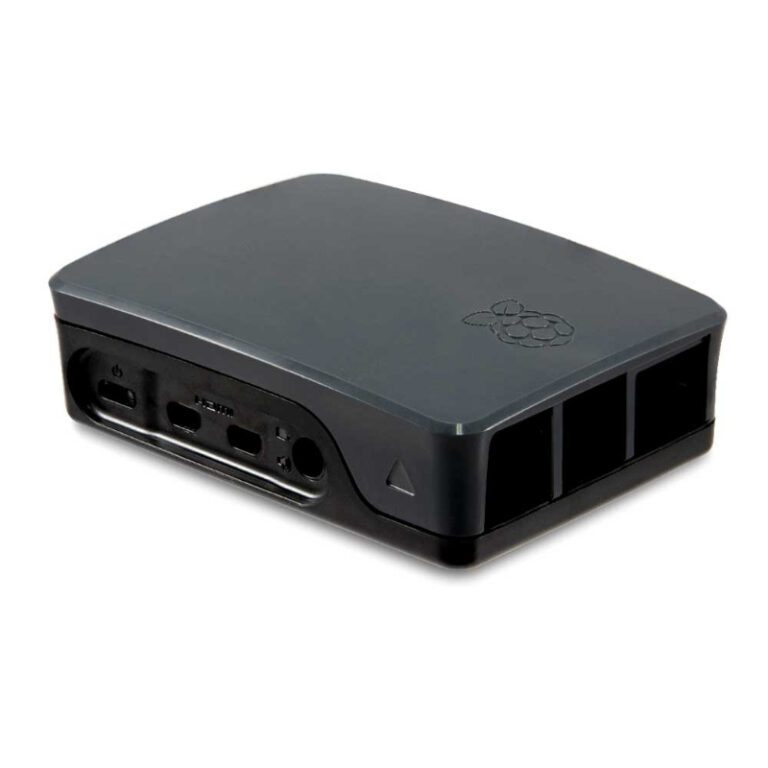CAIXA RASPBERRY PI 4, ABS, PRETA