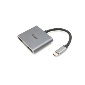 Adaptador Equip Type-C p/ 2x HDMI M/F