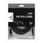 Cabo de Rede Cablexpert Cat.5e U/UTP 5m Preto