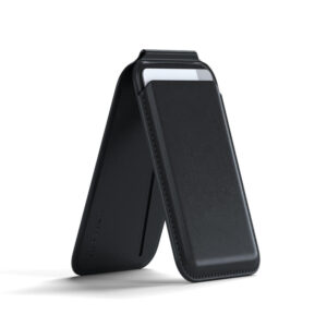 Bolsa p/ Cartões Satechi Suporte Carteira Magnética Série iPhone 12/13/14/15 Preto
