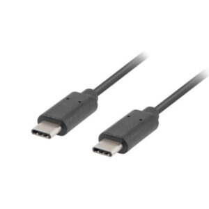 Lanberg Cabo usb C 3.1 Gen 1 Macho/macho 3M Preto