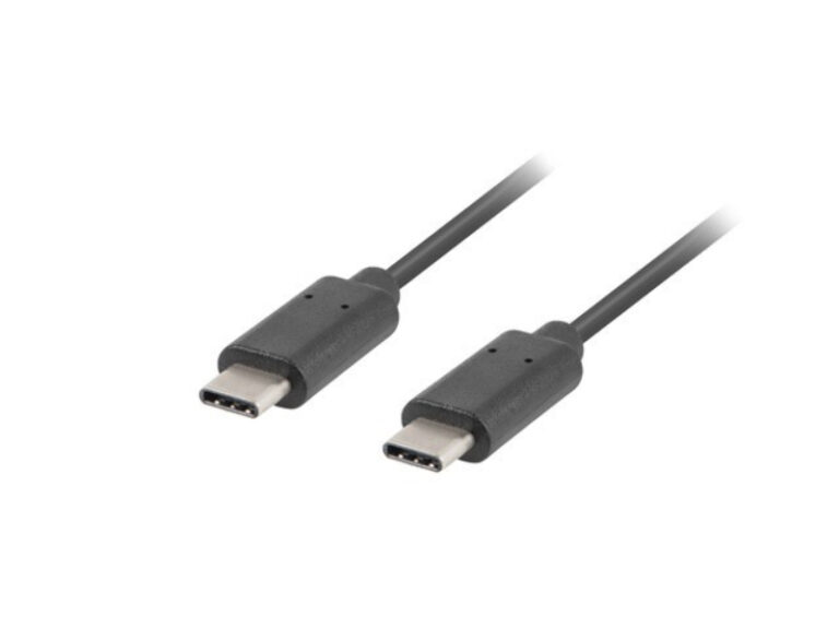 Lanberg Cabo usb C 3.1 Gen 1 Macho/macho 3M Preto