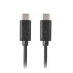 Lanberg Cabo usb C 3.1 Gen 1 Macho/macho 3M Preto