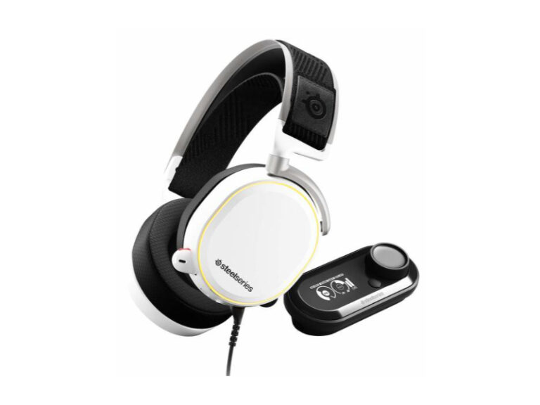 Headset SteelSeries Arctis Pro Branco + GameDAC