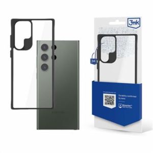 Capa Satin Armor 3MK Samsung Galaxy S24 Ultra Transparente/Preto