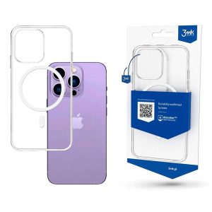 Capa Magcase 3MK iPhone 15 Pro Max Transparente