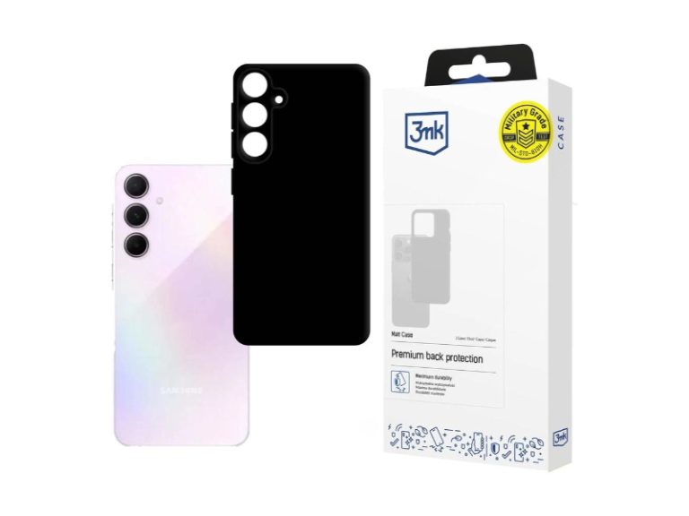 Capa Preta 3mk para Samsung Galaxy A35 5G