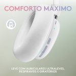 Headset Logitech G735 Lightspeed Wireless RGB Branco