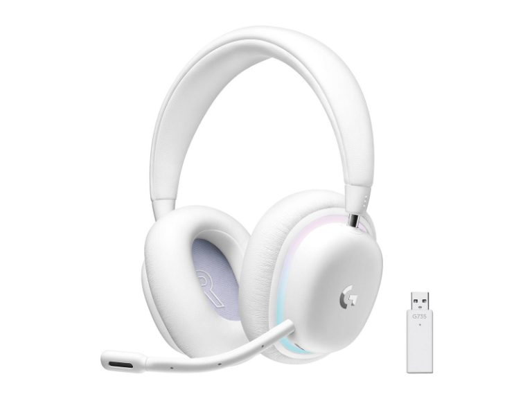 Headset Logitech G735 Lightspeed Wireless RGB Gaming Branco