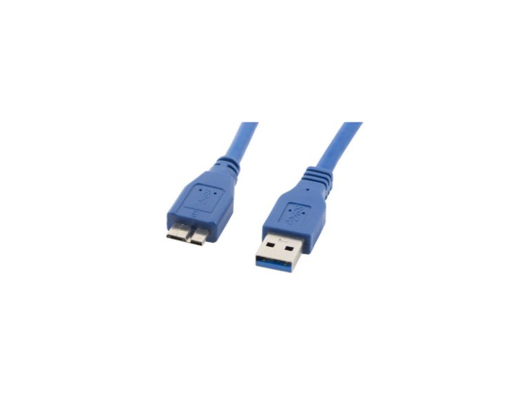 Cabo Lanberg USB 0,5 m Micro-USB A USB A Azul