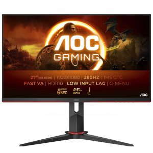 Monitor AOC Gaming 27G2ZN3BK VA 27 FHD 169 280Hz FreeSync (Adaptive Sync)