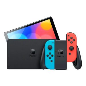 Nintendo Switch OLED 64GB Azul Vermelho Neón