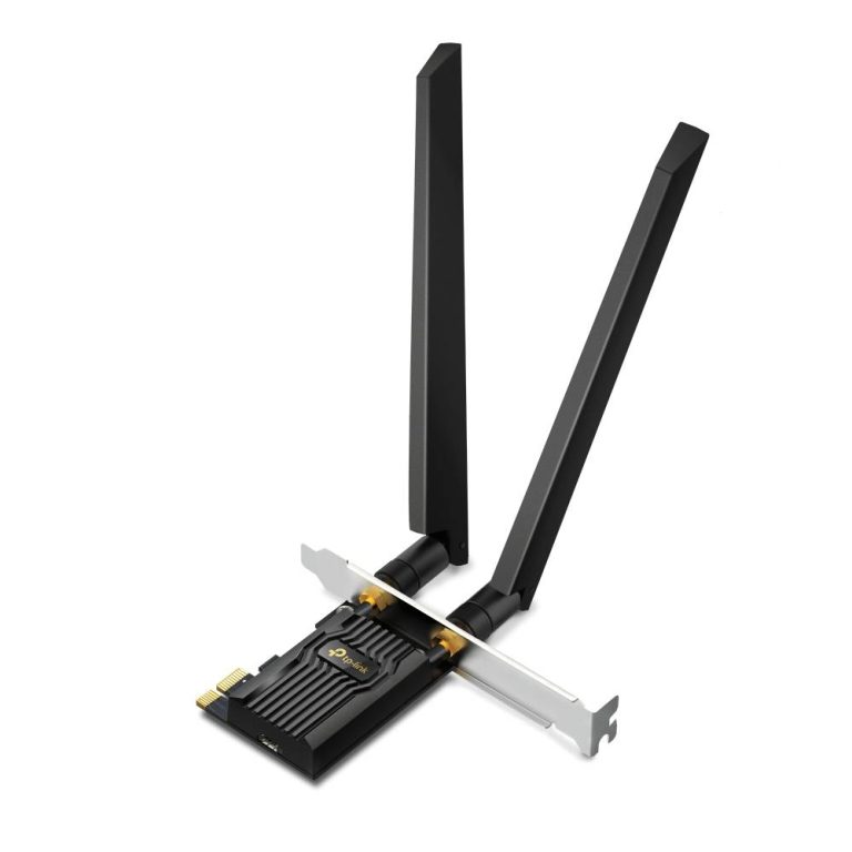 Placa de Rede TP-Link Archer TXE72E AXE5400 Wi-Fi 6E Bluetooth 5.2 PCIe