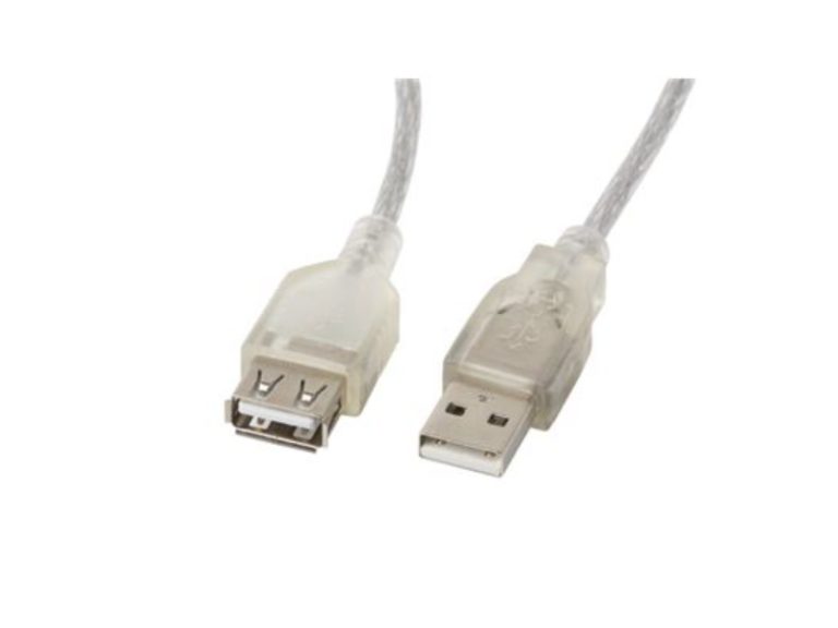 Cabo Usb Lanberg CA-USBE-12CC-0018-TR | Transparente