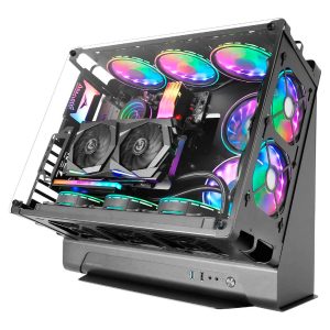 Caixa ATX Mars Gaming MCB Premium Custom Tempered Glass Preta