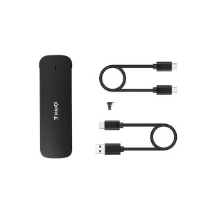 TooQ Caixa Externa para SSD M.2 NVMe Preta