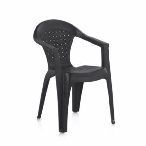 Cadeira de Plástico Dream Antracite 56X60X87cm