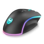 Rato Óptico Krom Keos 6400DPI RGB Preto