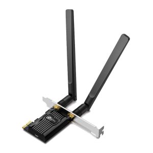 Placa de Rede PCIe TP-Link Archer TX20E AX1800 Wi-Fi 6 (1201Mbps/5GHz + 574Mbps/2.4 GHz) / Bluetooth 5.2