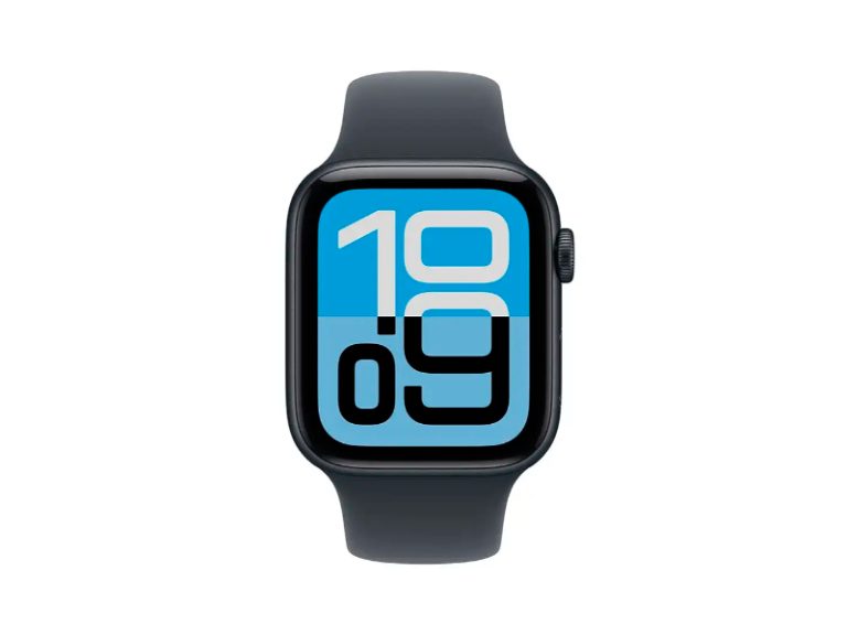 Apple Watch SE 3 GPS + Cellular 44mm Alumínio Meia-noite c/ Bracelete Desportiva Meia-noite - M/L