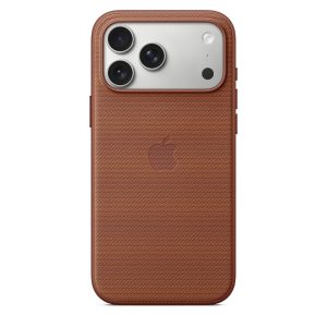 Capa em tecido TechWoven com MagSafe para iPhone 17 Pro Max – Sienna