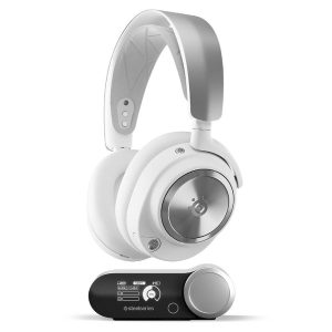 Headset Steelseries Arctis Nova Pro Wireless/Bluetooth Gaming Branco
