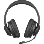 2-- headset bluetooth 5.3 bluetrum anc -23db 60-600hz enc microfone 3 microfones driver 40mm 117db 30h 20h 600mah usb-c 200g carbono